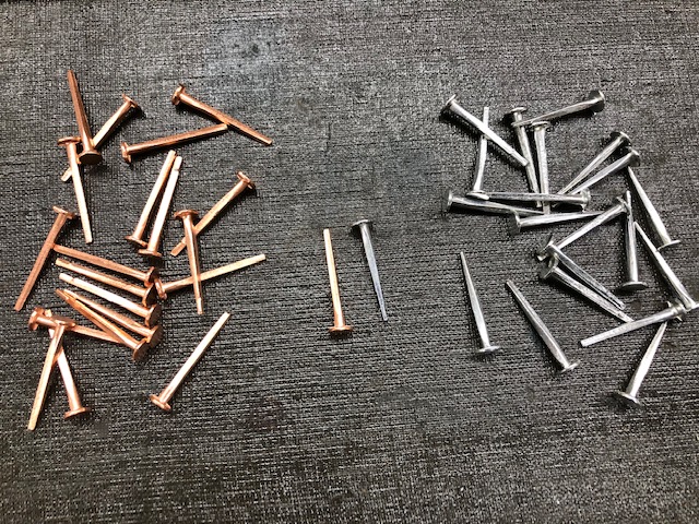copper square shank nails for sale